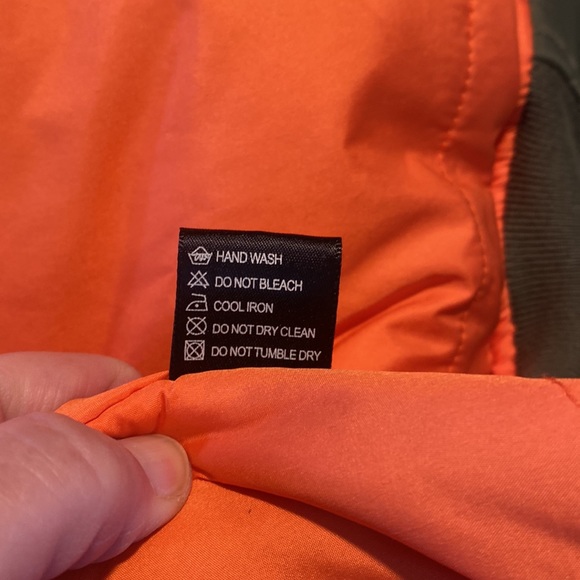 Olivaceous Bomber Jacket. Size small. - Picture 6 of 7